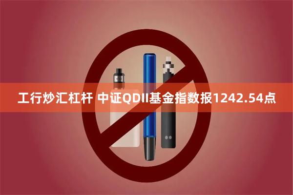 工行炒汇杠杆 中证QDII基金指数报1242.54点